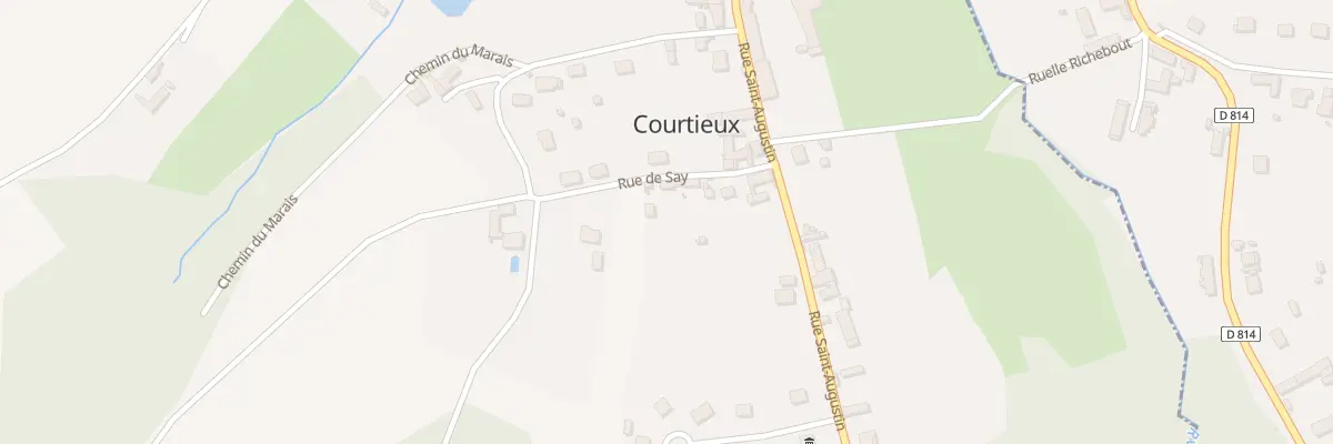 Plan du 21 Le Village à Courtieux