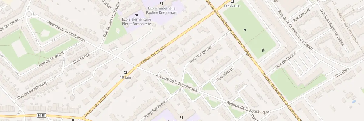 Plan du 30 Rue Nungesser à Ronchin