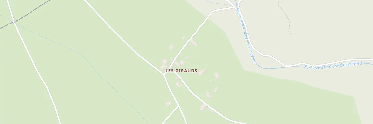 Plan du 16 Les Girauds à Jozerand