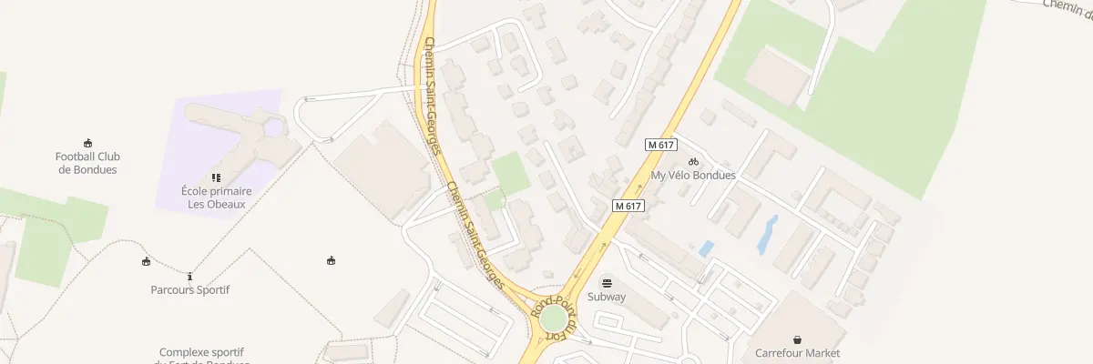 Plan du 3 All du Rouet à Bondues