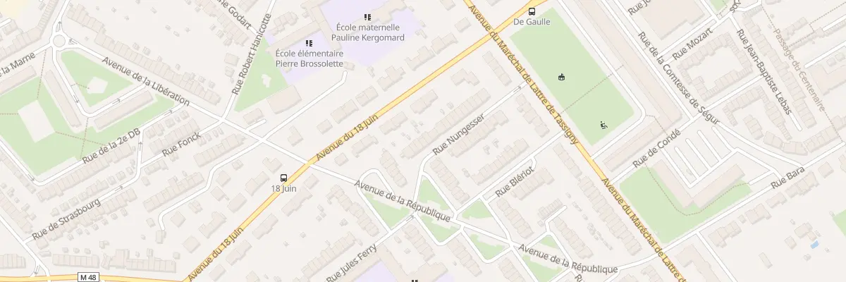 Plan du 26 Rue Nungesser à Ronchin
