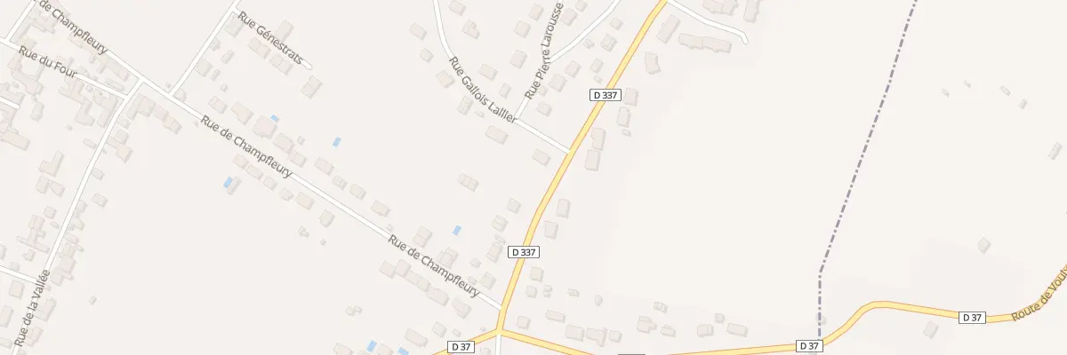 Plan du 516 Rue du Port à Villeblevin