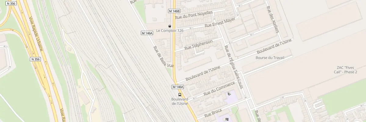 Plan du 171 Rue du Long Pot à Lille