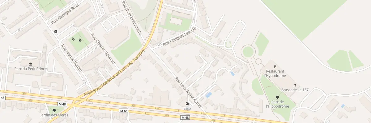 Plan du 11 Rue Reine Astrid à Marcq-en-Barœul