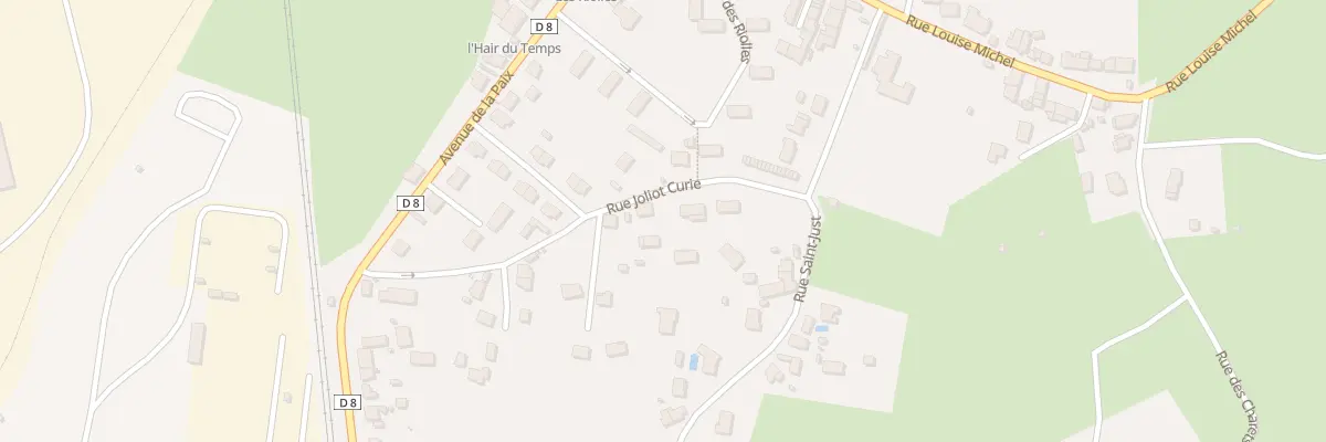 Plan du 462 Rue Joliot Curie à Garchizy
