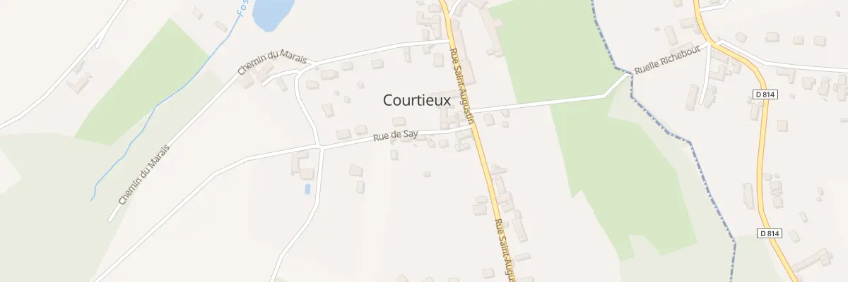 Plan du 3 Rue de Say à Courtieux