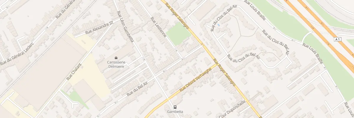 Plan du 18 Rue du Bel Air à Ronchin