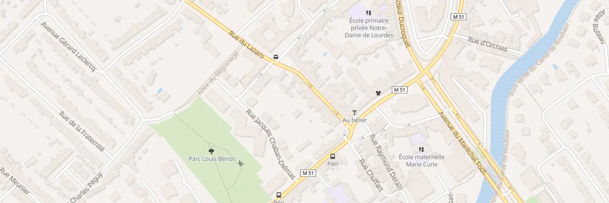 Plan du 17 Rue du Lazaro à Marcq-en-Barœul