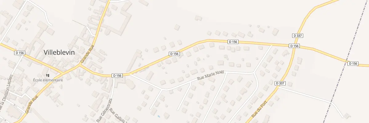 Plan du 20 Rue du Moulin à Villeblevin