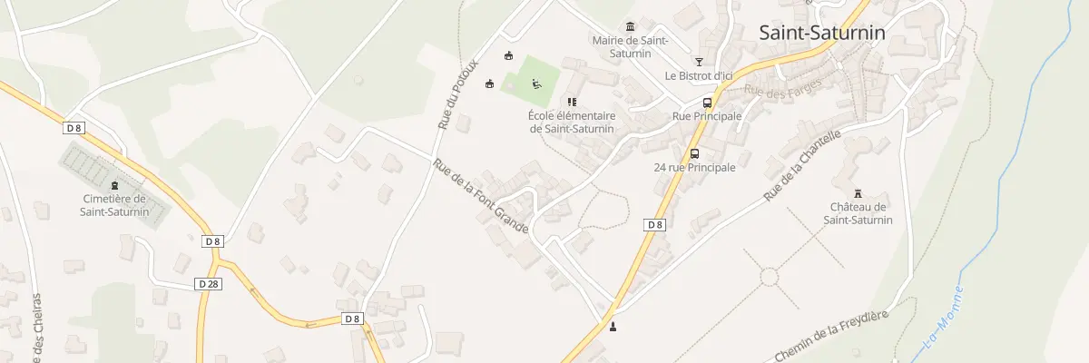 Plan du 5012 Rue de Rochemanie à Saint-Saturnin