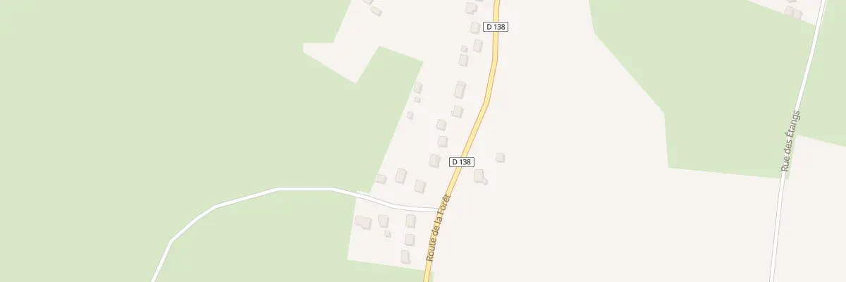 Plan du 66 Rte de la Forêt à Chaulgnes