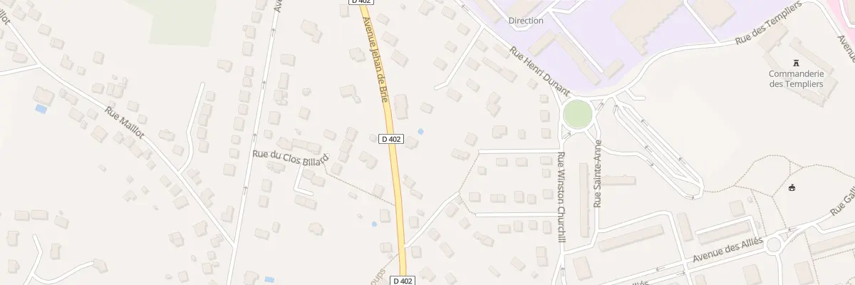 Plan du 82 Av Jehan de Brie à Coulommiers