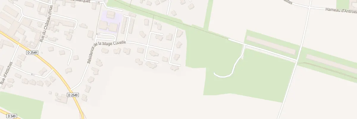 Plan du 30 Res de la Mage Cuvelle à Avelin