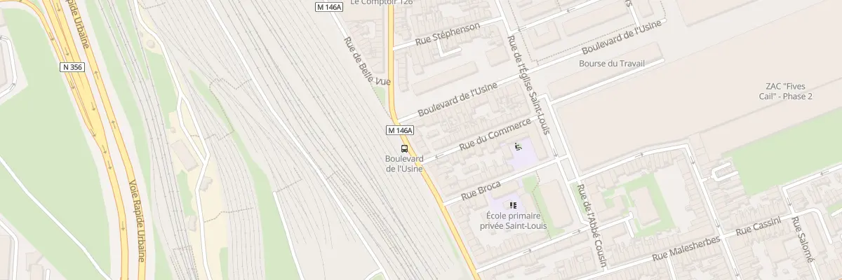 Plan du 183 Rue du Long Pot à Lille