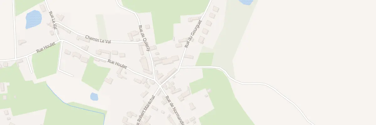 Plan du 90 Rue du Gourguet à Grandrû