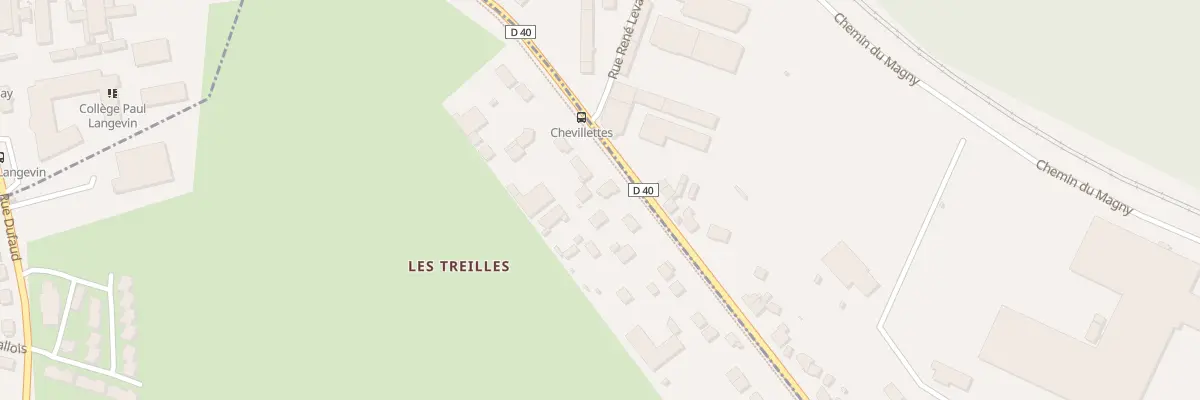Plan du 64 Rte de Nevers à Marzy