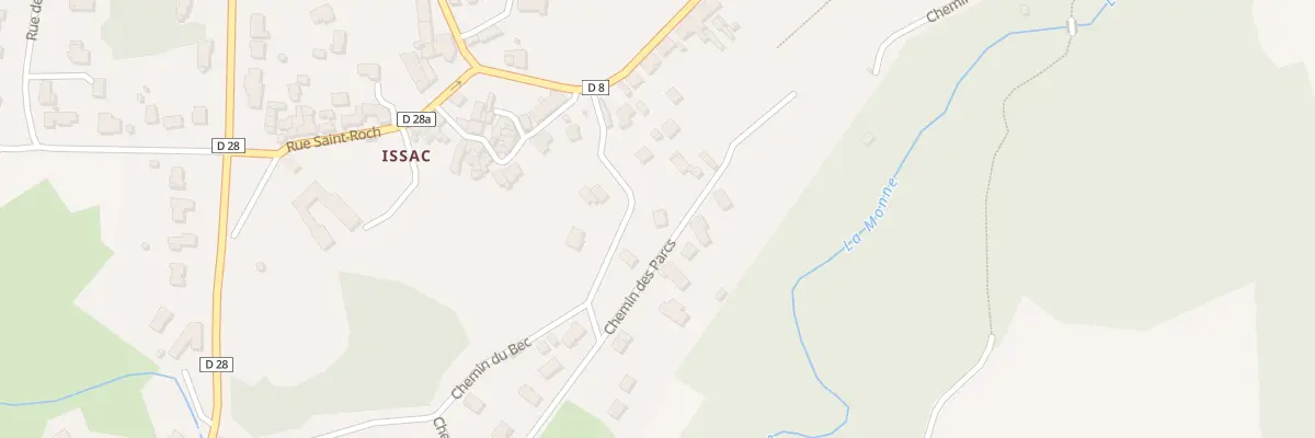 Plan du 4 Che du Bec à Saint-Saturnin