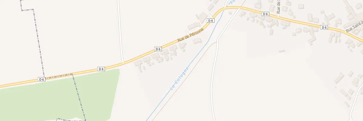 Plan du 49 Rue de Péronne à Roisel
