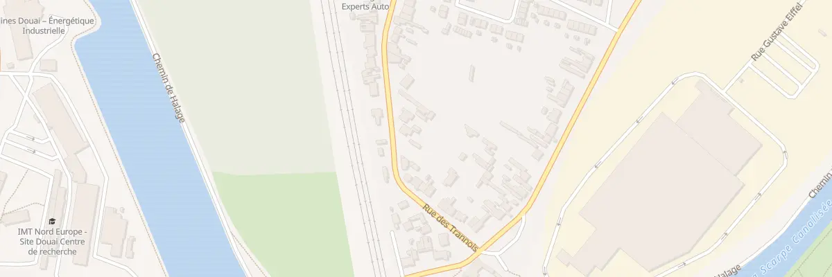 Plan du 681 Rue des Trannois à Douai