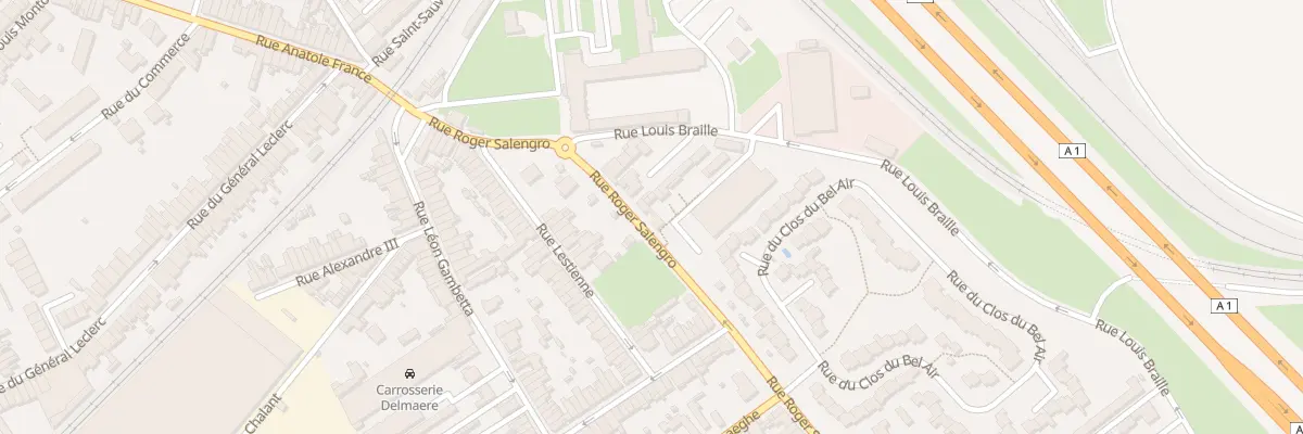 Plan du 224 Rue Roger Salengro à Ronchin