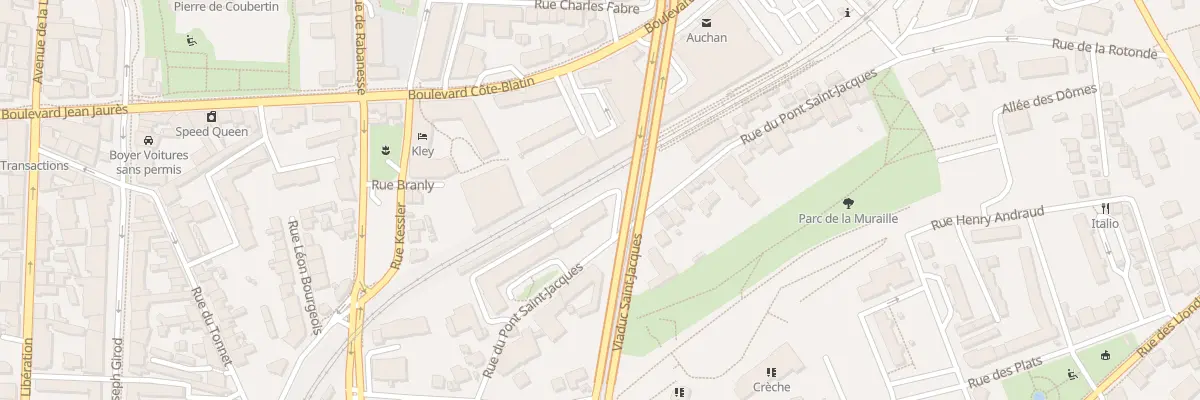 Plan du 28 Rue du Pont Saint-Jacques à Clermont-Ferrand