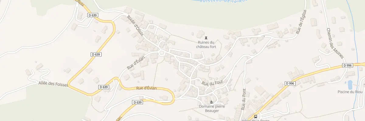 Plan du 4 Rue de l’Eglise à Montaigut-le-Blanc