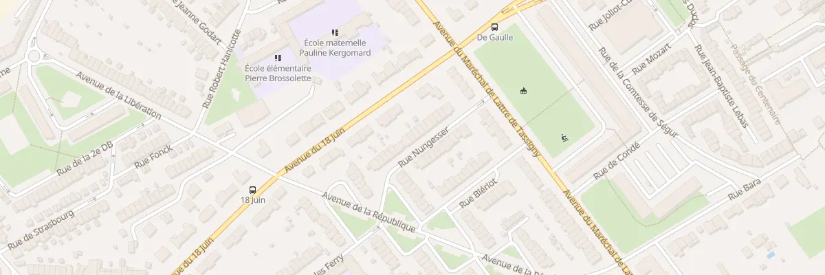 Plan du 18 Rue Nungesser à Ronchin