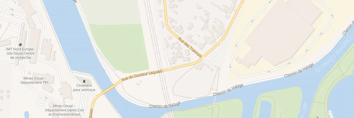 Plan du 43 Rue Emile Basly à Douai