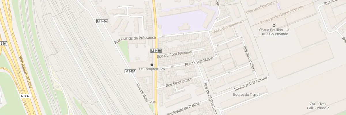 Plan du 10 Rue du Pont Noyelles à Lille