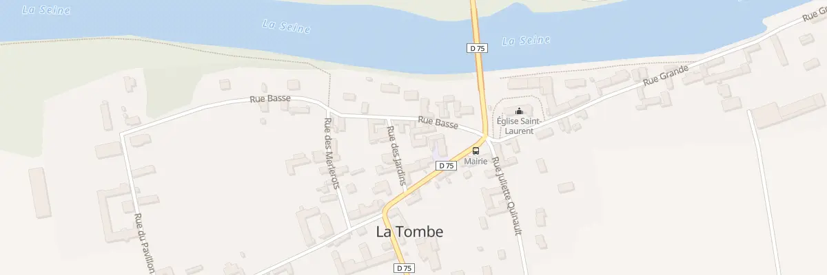 Plan du 1 Rue Basse à La Tombe