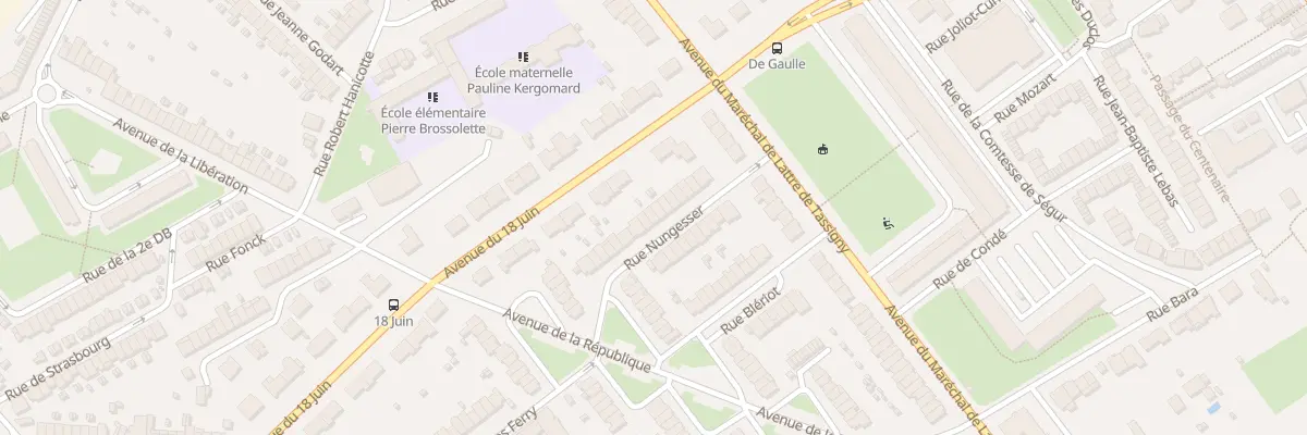 Plan du 16 Rue Nungesser à Ronchin