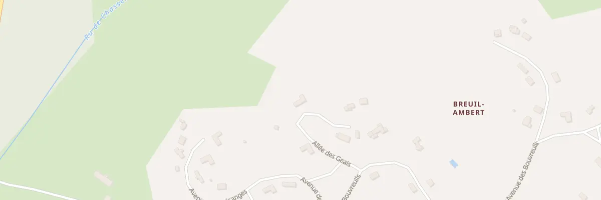 Plan du 9 All des Geais à Saint-Fargeau