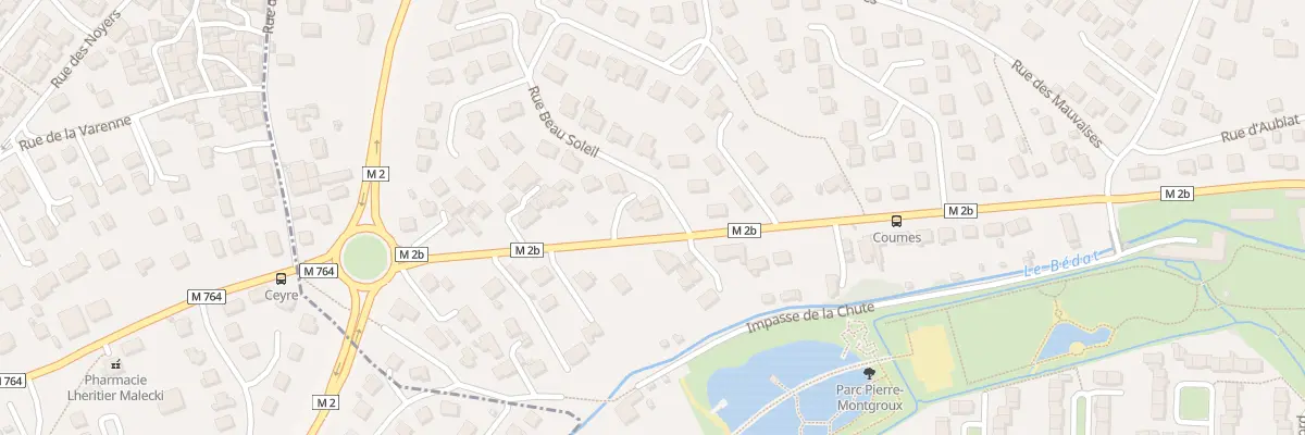 Plan du 52 Rue de Blanzat à Cébazat