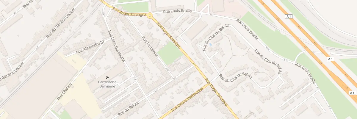 Plan du 277 Rue Roger Salengro à Ronchin