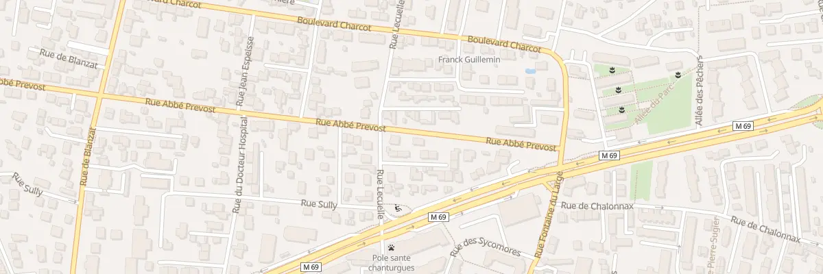 Plan du 27 Rue abbé Prevost à Clermont-Ferrand