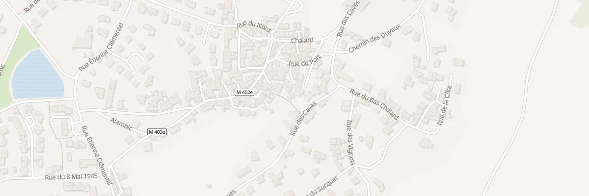 Plan du 5 Imp de la Treille à Châteaugay