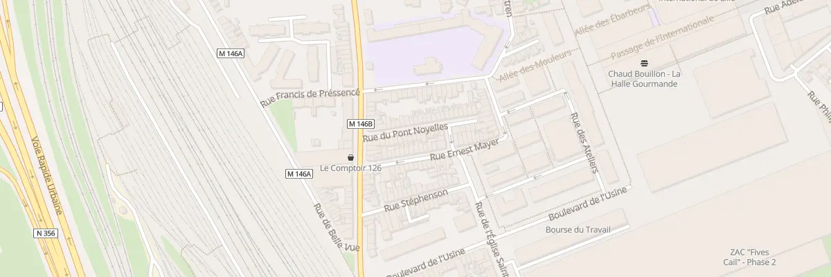 Plan du 16 Rue du Pont Noyelles à Lille