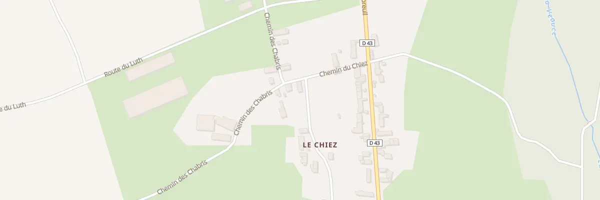 Plan du 1 Che des Mérigats à Vicq