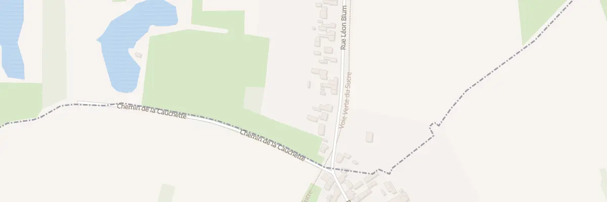 Plan du 973 Rue Leon Blum à Raimbeaucourt