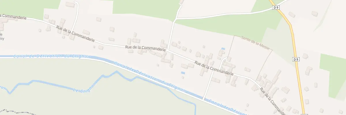 Plan du 39 Rue de la Commanderie à Montigny-l’Allier