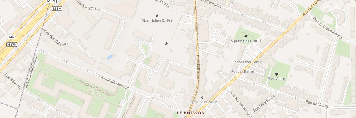 Plan du 165 Rue du Buisson à Lille