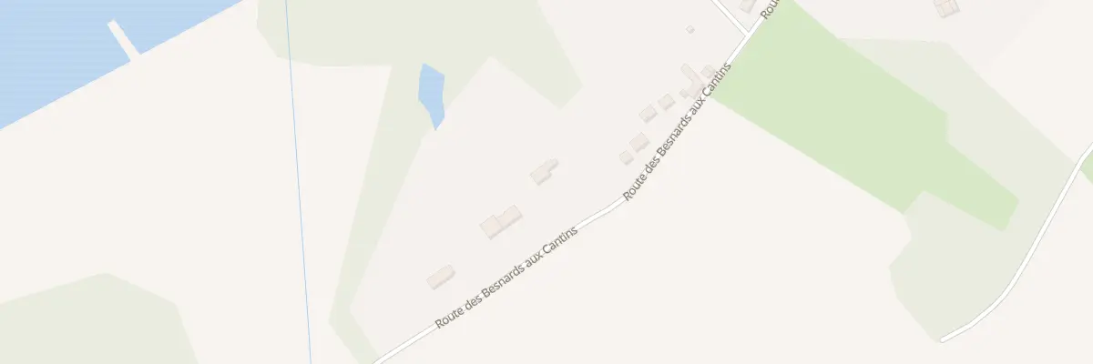 Plan du 34 Rte des Besnards aux Cantins à Domats