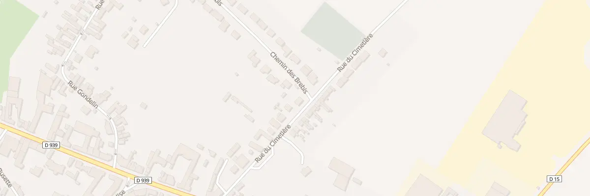Plan du 13 Rue du Cimetiere à Marquion