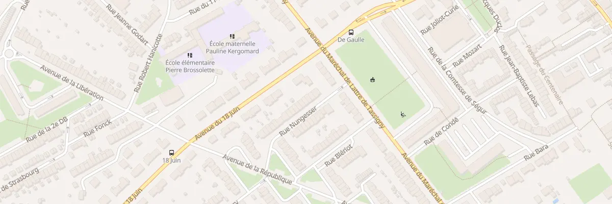 Plan du 8 Rue Nungesser à Ronchin
