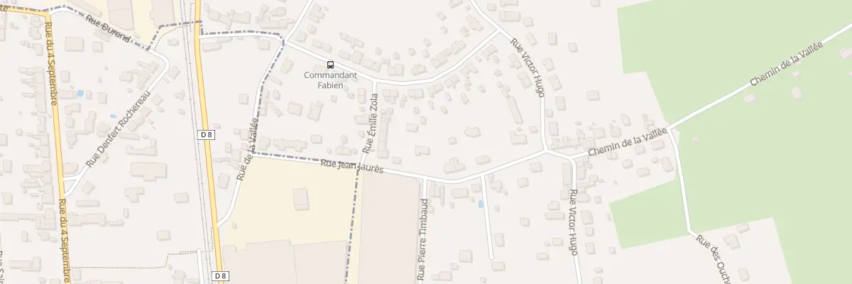 Plan du 184 Rue Jean Jaurès à Garchizy