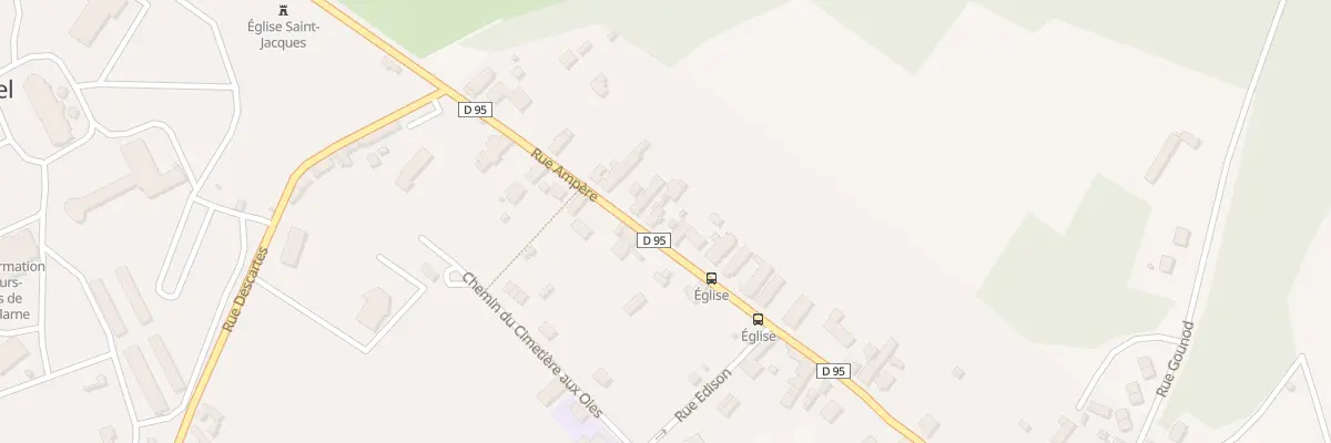 Plan du 33 Rue Ampère à Gurcy-le-Châtel
