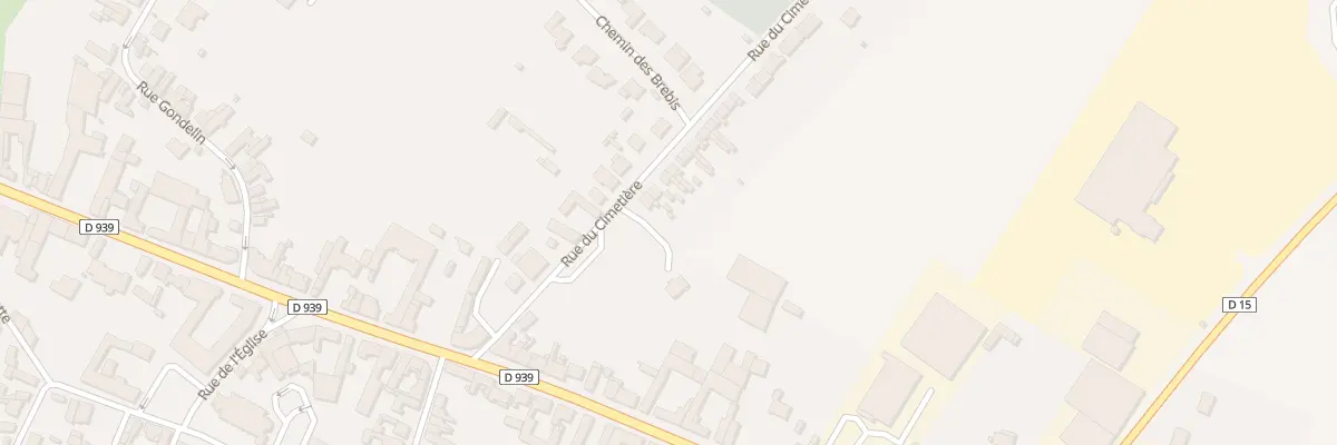 Plan du 4 Rue du Cimetiere à Marquion