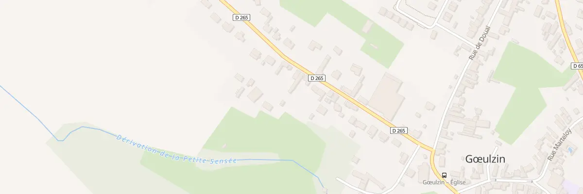 Plan du 285 Rue Jules Ferry à Gœulzin