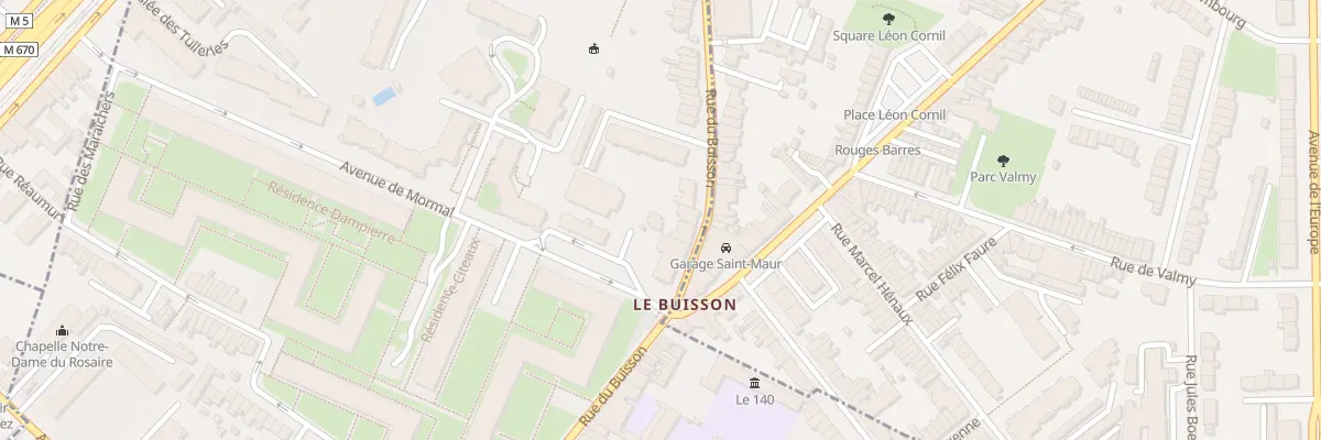 Plan du 133 Rue du Buisson à Lille