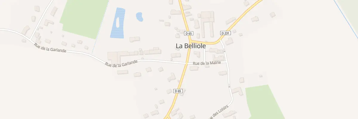 Plan du 2 Rue de Garlande à La Belliole
